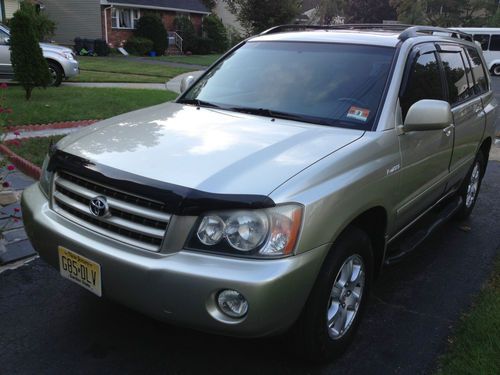 2001 toyota highlander limited sport utility 4-door 3.0l