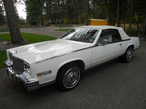 1985 cadillac eldorado biaritz convertible