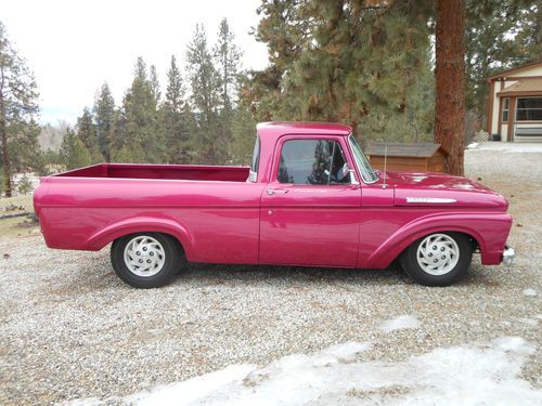 Beautiful 1962 ford unibody pickup  w/429