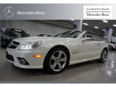 White/red, prem pkg, pano roof, cpo, keyless go, low miles, navi, 310-925-7461