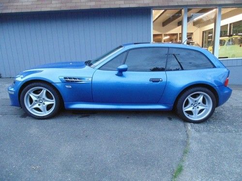 1999 BMW Z3 M Coupe * Estoril Blue* Rare, image 3