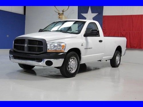 2006 ram 2500 diesel 1-owner 6-speed manual reg cab   carfax