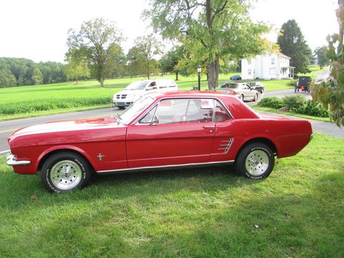 Restored 1965 mustang coupe