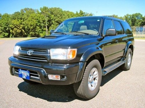 01 toyo 4runner sr5 sport moonroof black clean one owner