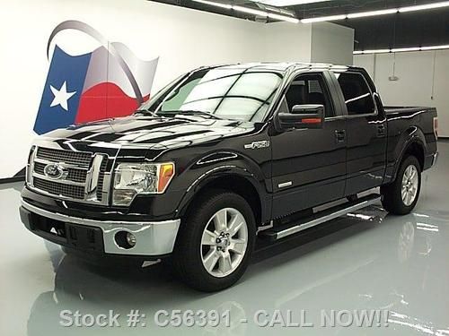 2012 ford f-150 lariat crew ecoboost sunroof nav 16k mi texas direct auto