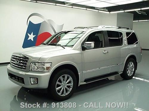 2008 infiniti qx56 4x4 sunroof nav dvd rear cam 55k mi texas direct auto