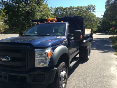 2011 ford f-450 4x4 dump with snow plow