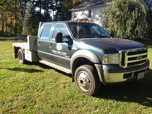 2005 ford f-450  crew chassis diesel keyless