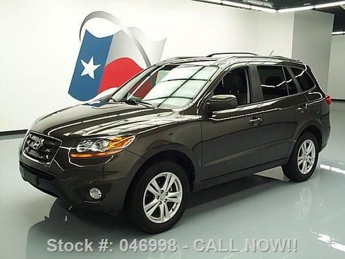 2011 hyundai santa fe se cruise ctrl leather 18's 25k texas direct auto