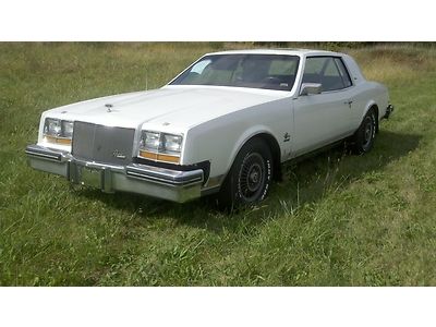 1984 buick riviera t-type  grand national turbo v6