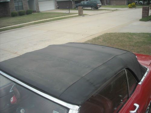 1967 Ford Mustang Convertible, Red.  Fun vehicle to drive on a nice day!, image 10