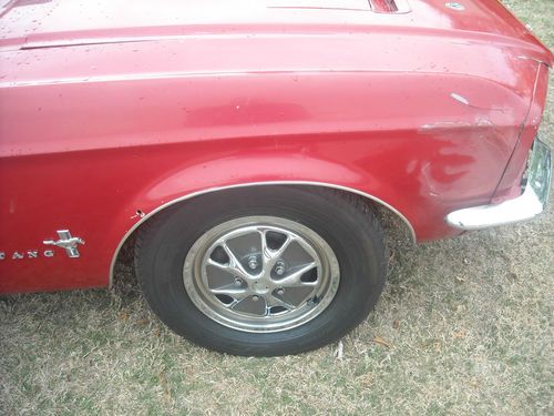 1967 Ford Mustang Convertible, Red.  Fun vehicle to drive on a nice day!, image 11