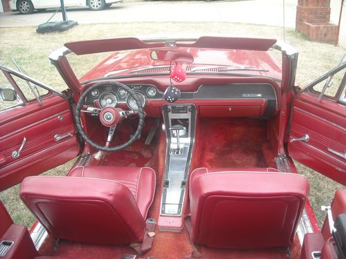 1967 Ford Mustang Convertible, Red.  Fun vehicle to drive on a nice day!, image 12