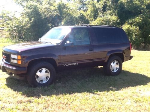 1997 gmc yukon slt sport utility 2-door 5.7l