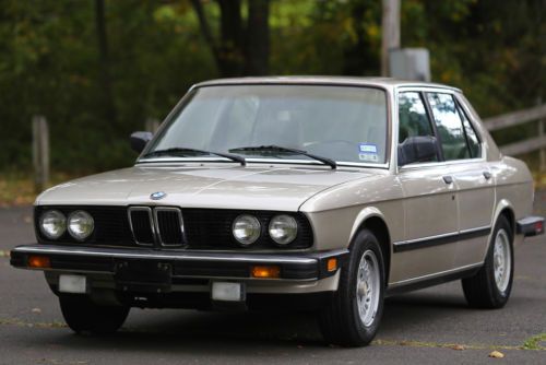 1988 bmw 528 528e rare collectible super low 71k miles southern car garaged