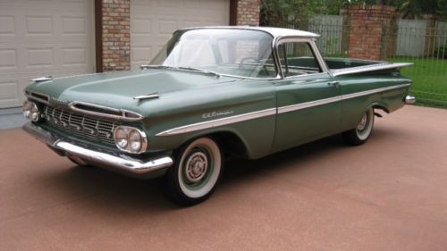 1959 chevrolet el camino base standard cab pickup 2-door 3.8l