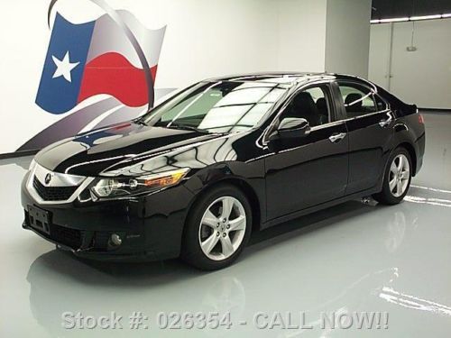 2009 acura tsx sunroof htd leather paddle shifters 55k texas direct auto