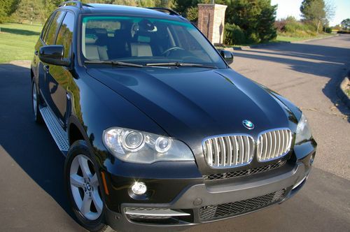 2009 bmw x5 xdrive30i premium, awd, nav, camera,dvds,panroof, warranty.