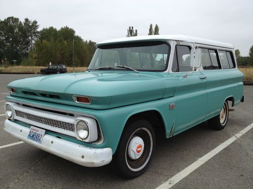 1966 chevrolet carryall c10 suburban *original owner* chevy c-10 survivor