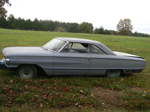 1964 ford galaxies 500 2 door  fast back