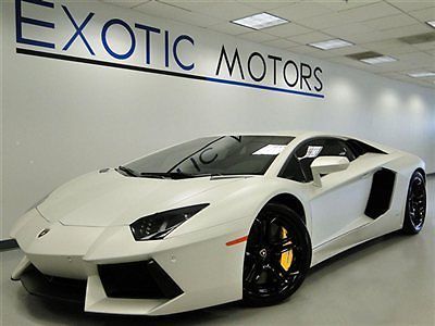 2012 lamborghini aventador awd v12!! nav rear-cam pdc 700hp warranty 19&#039;wheels!!