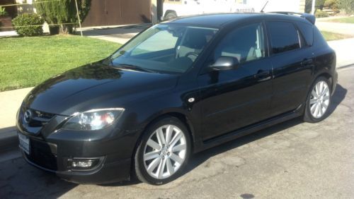 2008 mazda speed3, black, sport hatchback, 4d, 94,175 miles, clean