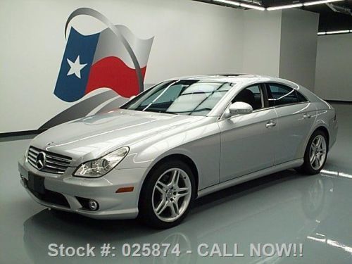 2006 mercedes-benz cls500 v8 sunroof nav 18&#039;s 64k miles texas direct auto