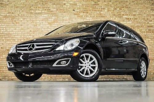 2007 mercedes benz r500 4matic! loaded! navigation! rear dvd! serviced!