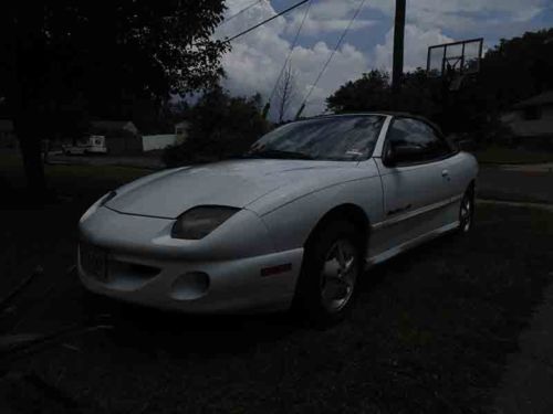 1999 pontiac sunfire gt convertible 2-door 2.4l