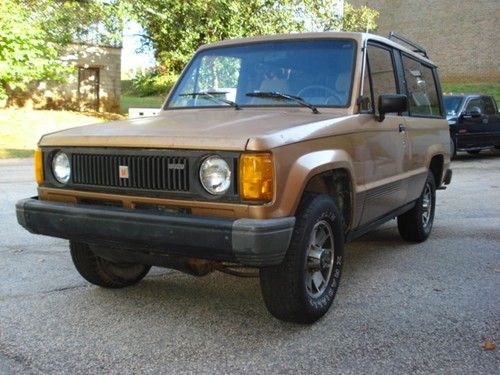 1986 isuzu trooper turbo diesel 2.2l diesel 4x4 4wd like isuzu pup or chevy luv