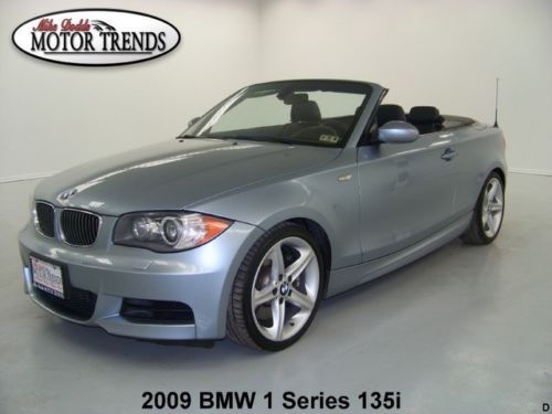 2009 bmw 135i convertible twin turbo leather heated seats paddle shifters 44k
