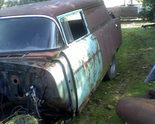 1955 chevy 2-door sedan delivery