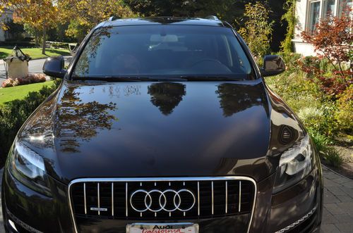 2010 audi q7 tdi prestige quattro awd diesel- original owner, extended warranty