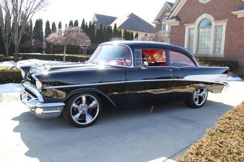 1957 chevy pro touring big block 6 speed hottest around