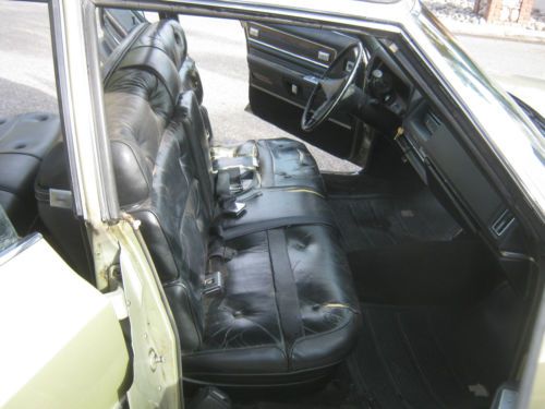 1968 Cadillac Fleetwood brougham Ca. black plate NO RESERVE little old man LOOK, image 18