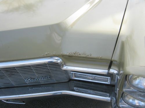 1968 Cadillac Fleetwood brougham Ca. black plate NO RESERVE little old man LOOK, image 21