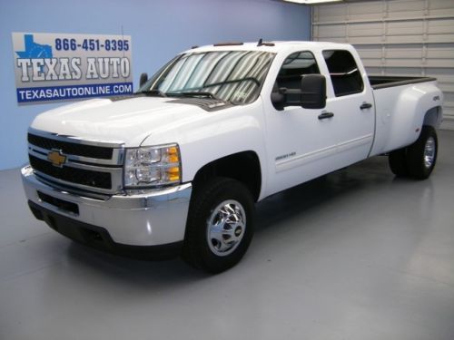 We finance!!!  2012 chevrolet silverado 3500hd lt 4x4 diesel dually texas auto