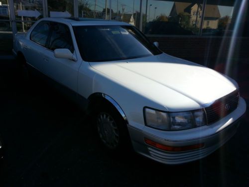 1991 lexus ls400 base sedan 4-door 4.0l