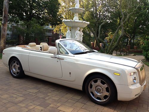 2010 rolls royce phantom drophead coupe convertible 2-door 6.7l