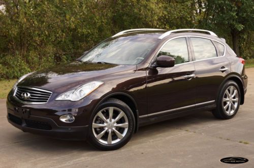 7-days *no reserve* &#039;10 infiniti ex35 journey awd nav dvd 1-owner off lease