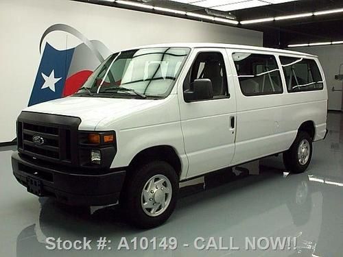 2013 ford e-350 xl 5.4l v8 12-passenger only 13k miles texas direct auto