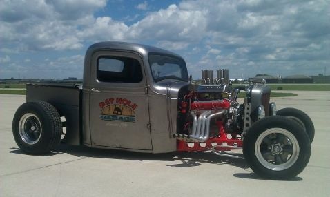 Vintage 1937 chevy pick-up radical custom ratrod street legal all steel......