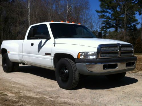 1998 dodge ram 3500 slt laramie drw cummins diesel 5 speed