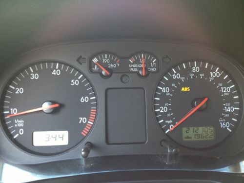 00 NO RESERVE VW MAN TRANSMISSION AIR CONDITIONING 4 CYLINDER P/S P/B HIGH MILES, image 87