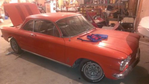 1963 chevrolet corvair (500) corsa monza with spare engine &amp; parts