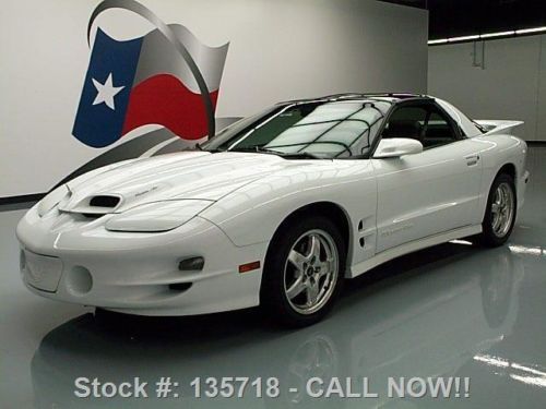 2002 pontiac firebird trans am ws6 slp leather 24k mi texas direct auto