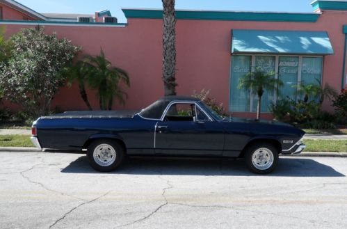 El camino 396, 4 wheel disc brakes, 12 bolt rear end, very nice underside !!!