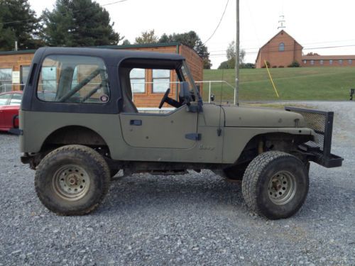 1991 jeep wrangler base sport utility 2-door 4.0l