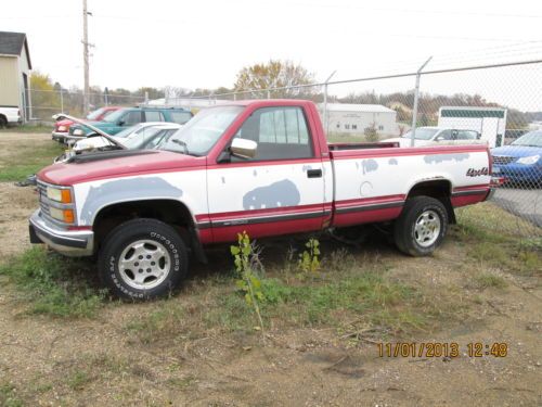 1991 chevrolet k1500 silverado standard cab pickup 2-door 5.0l