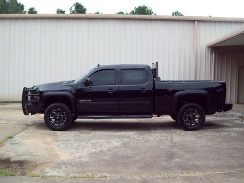 Black leather interior custom bumpers headacherack ltztrim customwheelsandtires